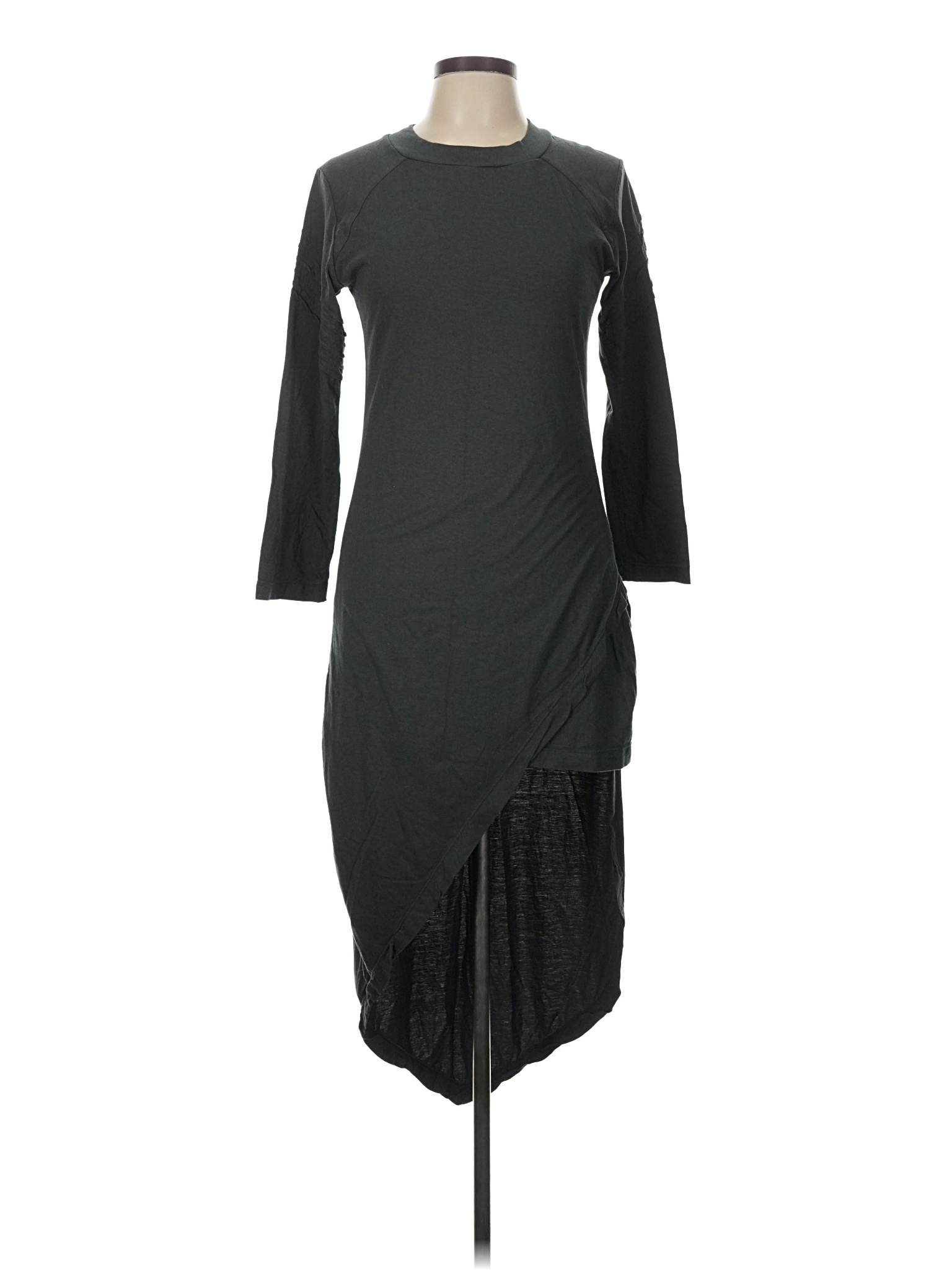 jonny cota asymmetrical black dress LONG HARNESS DRESS IN BLACK – JONNY COTA main image 1