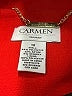 Carmen Carmen Marc Valvo Red Coat Size 1X - photo 7