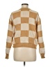 Unbranded Checkered-gingham Tan Pullover Sweater Size M - photo 2