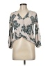 Lush Gray 3/4 Sleeve Blouse Size M - photo 1