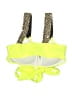 EOMENIE Yellow Green Swimsuit Top Size L - photo 2