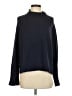 Studio Park Solid Blue Turtleneck Sweater Size XS - photo 1