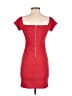 Forever 21 Solid Red Cocktail Dress Size S - photo 2