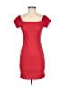 Forever 21 Solid Red Cocktail Dress Size S - photo 1