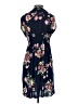 Unbranded 100% Polyester Floral Blue Casual Dress Size S - photo 2