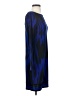 MICHAEL Michael Kors Graphic Blue Casual Dress Size S - photo 4