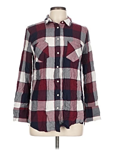 Merona Long Sleeve Button-Down Shirt (view 1)