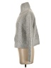 Sincerely Jules Metallic Silver Turtleneck Sweater Size S - photo 5