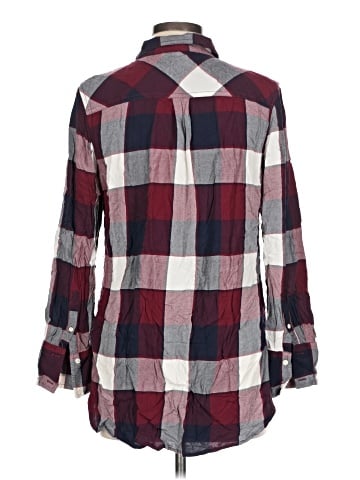 Merona Long Sleeve Button-Down Shirt (view 2)
