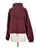 Active by Old Navy 100% Polyester Burgundy Turtleneck Sweater Size S - photo 1