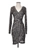 Guess Metallic Silver Cocktail Dress Size 2 - photo 1