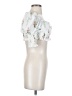 Storets 100% Polyester White Short Sleeve Blouse Size Sm - Med - photo 4