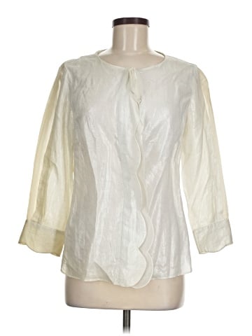 Per Se By Carlisle 3/4 Sleeve Blouse (view 1)