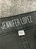 Jennifer Lopez Chevron-herringbone Black Jeans Size 10 - photo 7