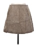 Blank NYC 100% Leather Solid Tan Leather Skirt Size 26 waist - photo 1