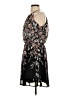 Maurices 100% Polyester Floral Black Cocktail Dress Size S - photo 5