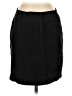 Architect 100% Cotton Solid Black Casual Skirt Size 4 (petite) - photo 1