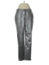 BDG Metallic Silver Casual Pants Size 0 - photo 1