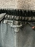 cavalini 100% Polyurethane Black Faux Leather Skirt Size L - photo 4