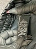 cavalini 100% Polyurethane Black Faux Leather Skirt Size L - photo 5