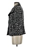 Per Se By Carlisle Animal Print Gray Wool Blazer Size 4 - photo 5