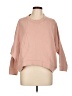 Ella Moss 100% Cotton Pink Sweatshirt Size L - photo 1