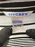 Nygard Stripes Silver 3/4 Sleeve Blouse Size XL - photo 7