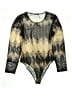 Venus 100% Polyester Gold Long Sleeve Blouse Size L - photo 1