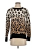 Ann Taylor Animal Print Tan Pullover Sweater Size S - photo 1