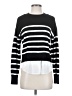 Evereve Stripes Black Pullover Sweater Size S - photo 1