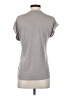 Banana Republic 100% Polyester Gray Tan Short Sleeve Top Size XS - photo 2