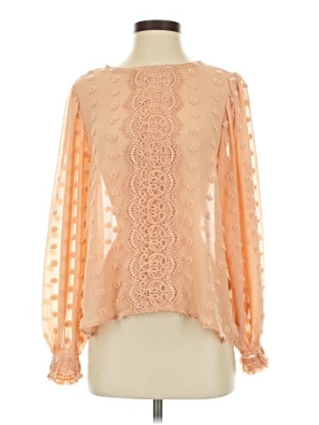 Blu Pepper Long Sleeve Blouse (view 1)