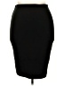 Libian Solid Black Casual Skirt Size 3X - photo 2