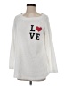 Unbranded 100% Polyester White Sweatshirt Size S - photo 1