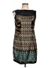 BCBGeneration Print Teal Cocktail Dress Size 12 - photo 1