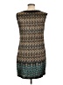 BCBGeneration Print Teal Cocktail Dress Size 12 - photo 2