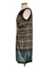 BCBGeneration Print Teal Cocktail Dress Size 12 - photo 5