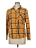 Assorted Brands Plaid Yellow Long Sleeve Button-Down Shirt Size M - photo 1