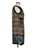 BCBGeneration Print Teal Cocktail Dress Size 12 - photo 4