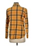 Assorted Brands Plaid Yellow Long Sleeve Button-Down Shirt Size M - photo 2