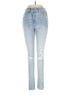Express Hearts Blue Jeans Size 6R - photo 1