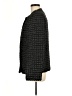 Line & Dot 100% Polyester Tweed Black Coat Size M - photo 5