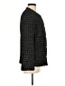 Line & Dot 100% Polyester Tweed Black Coat Size M - photo 4