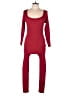 Icon Apparel 100% Polyester Red Jumpsuit Size L - photo 1