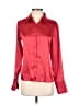 Copper Key 100% Polyester Red Long Sleeve Blouse Size 16 - photo 1