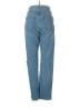 Vibrant M.I.U Animal Print Blue Jeans Size 26 waist - photo 2