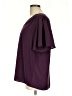 BLOOMCHIC 100% Polyester Burgundy Purple Short Sleeve Blouse Size 10 - photo 5