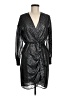 Pinko 100% Polyester Metallic Silver Cocktail Dress Size 6 - photo 1