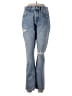 Levi's 100% Cotton Hearts Blue Jeans Size 28 waist - photo 1
