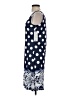 Tango Mango 100% Polyester Polka Dots Blue Casual Dress Size S - photo 5